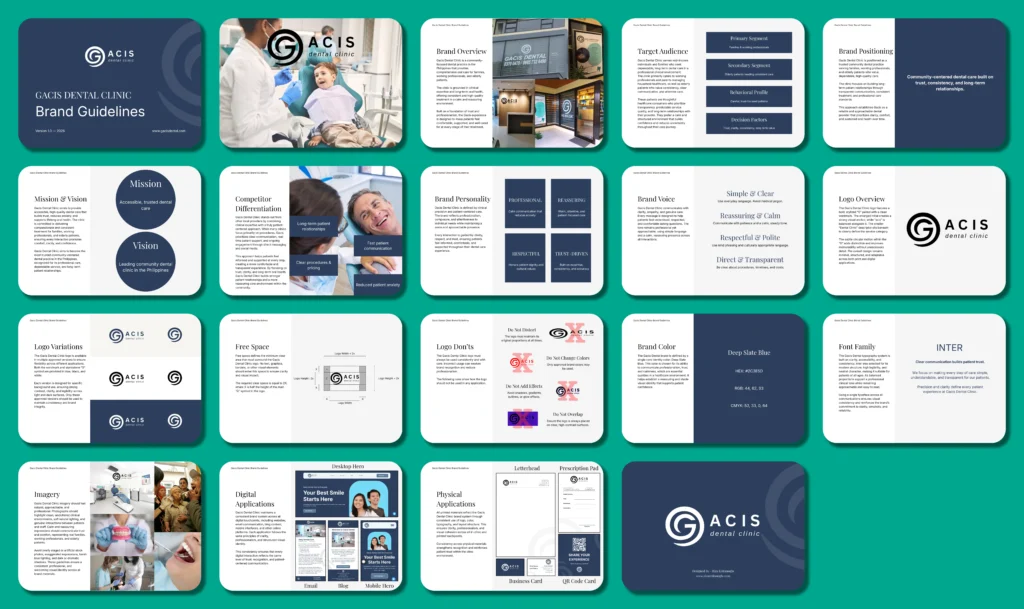 Gacis Dental Clinic Brand Kit